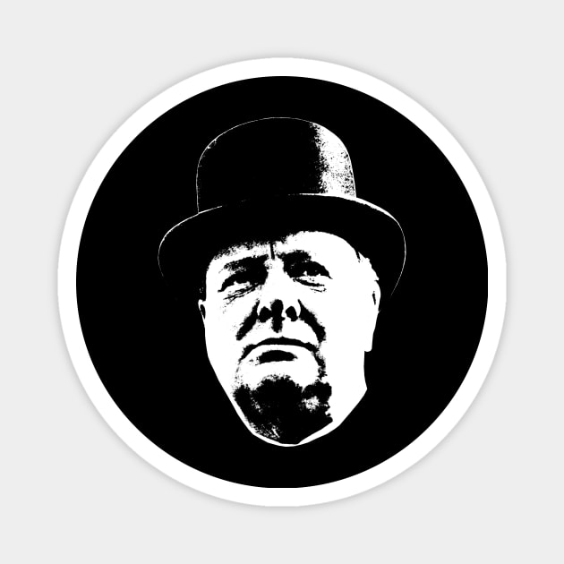 Winston Churchill Magnet by warishellstore